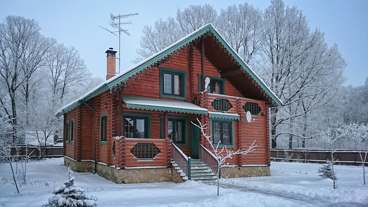 strekovo · 整套度假木屋 · 莫斯科乡村风景秀丽的滑雪度假木屋