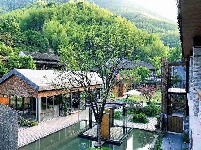 【栖霞山居】班玛家民宿/宁波栖霞坑村/碧山/村落大床套房1202