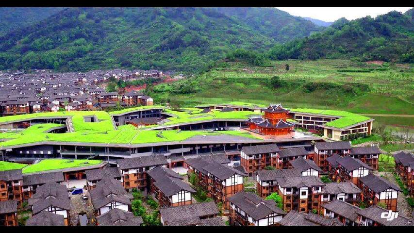 【禅居民宿】峨眉山/报国寺/黄湾小镇/大佛禅院/花海演艺中心/山门