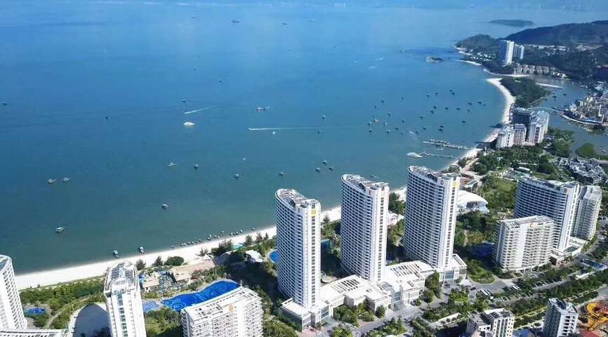 巽寮湾海公园豪华正面海景房(大阳台一线海景)