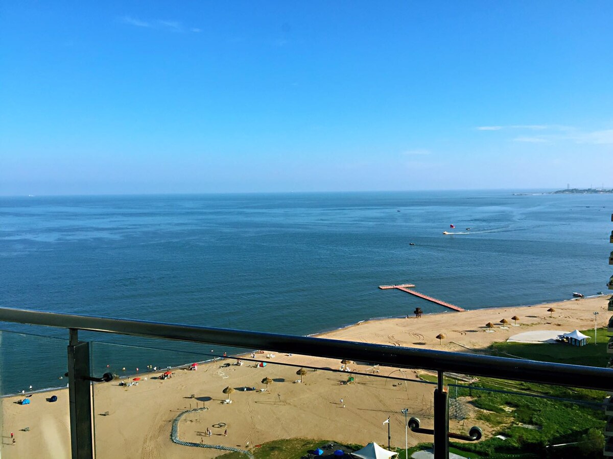 葫芦岛市整套酒店式公寓东戴河海天翼无敌海景度假公寓