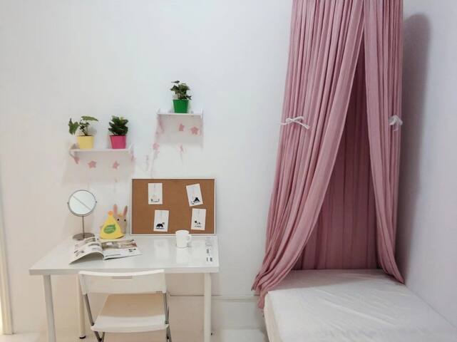 固戍独栋民房,近飞机场,地铁站可接送,出入方便,限单人!