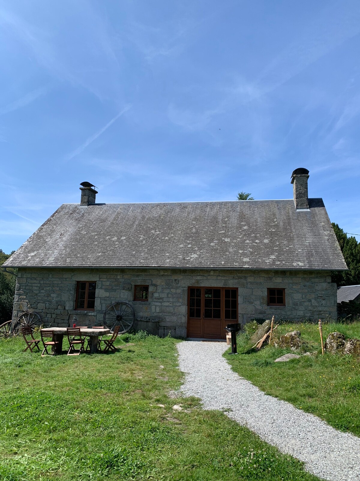 Maison des Florentins hamlet de la Monédière