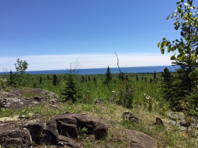 Penny 's Peak令人惊叹的Lake Superior View
