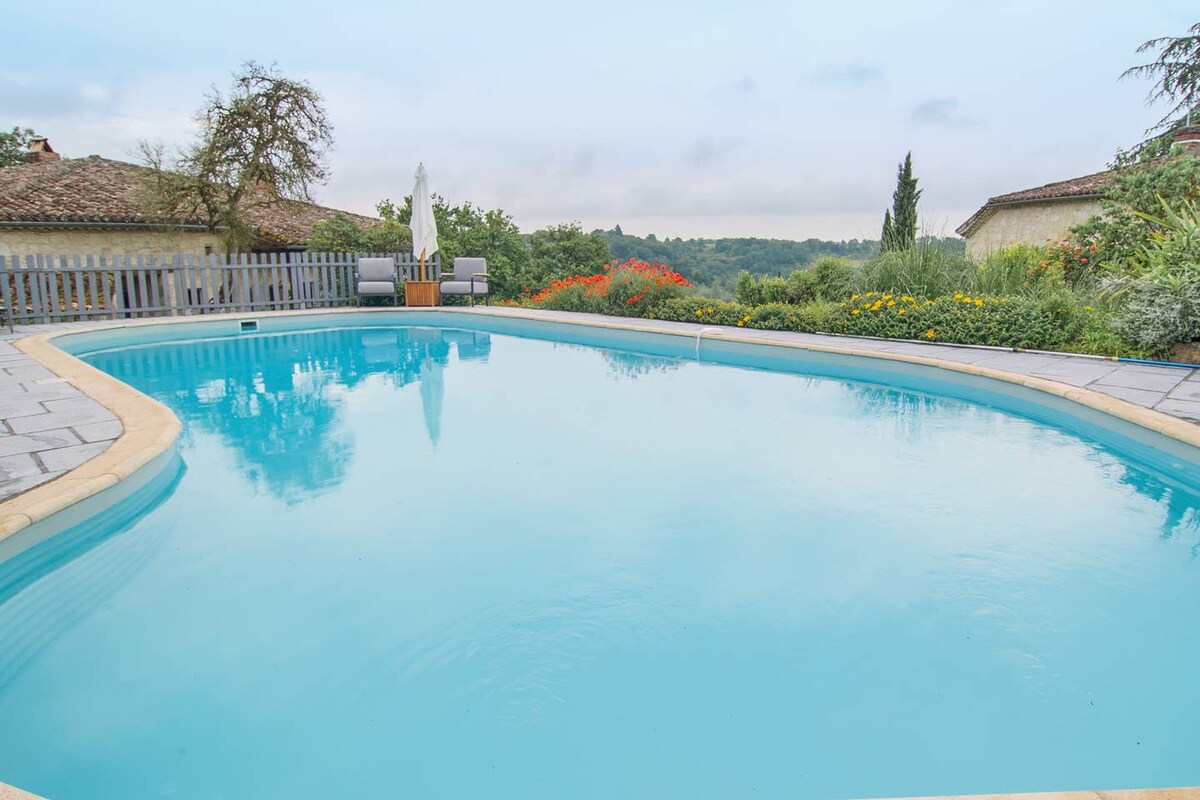 Magnifique ferme en pierre 18ème - Lac - Piscine