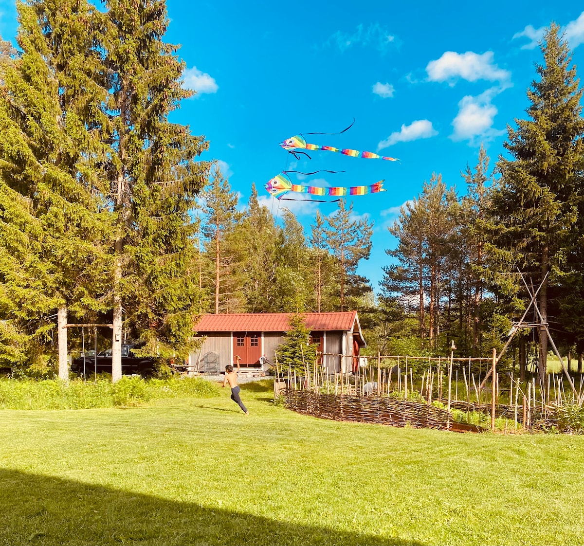 Stockhus med fulla bekvämligheter