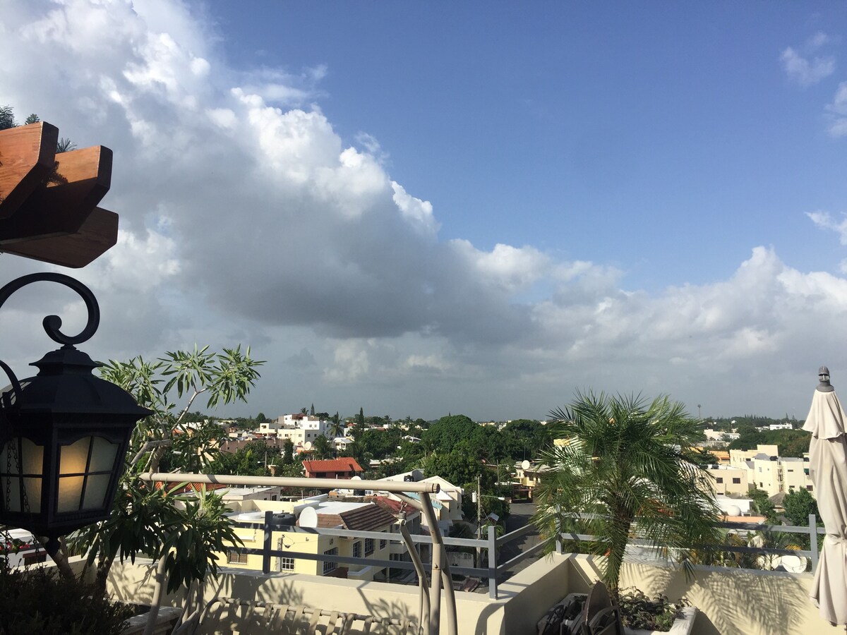 Acogedora Terraza de campo en Santo Domingo