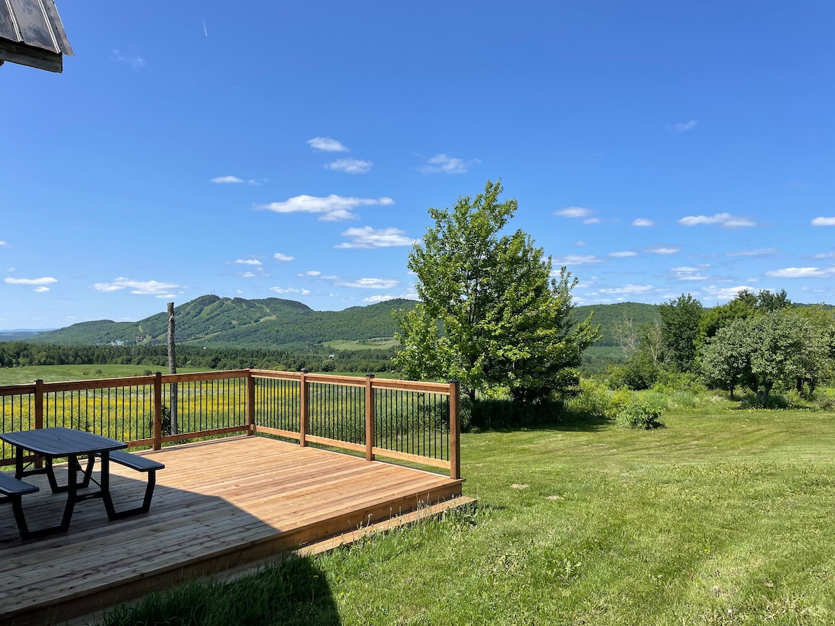 Chalet - Vue sur l'orignal