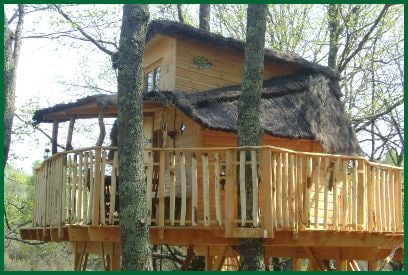 Cabane perchée 2/5 pers Centre