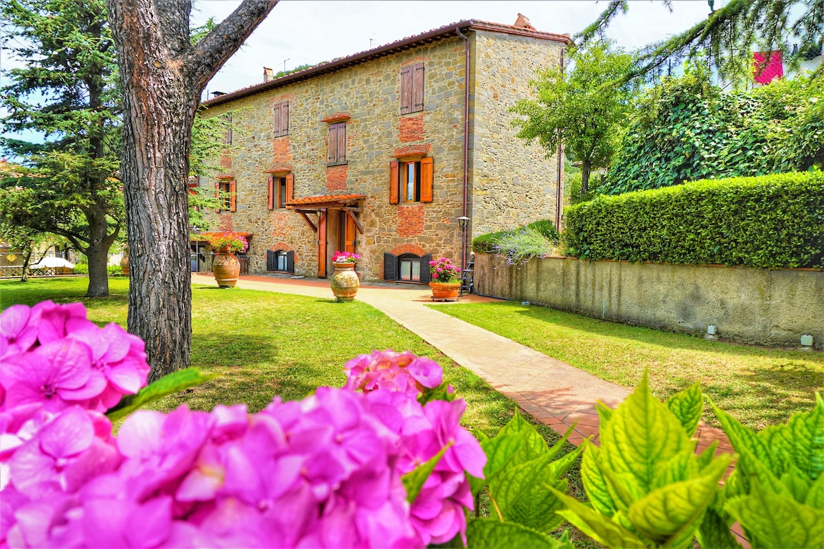 Casa da Pietro-vista花园， Greve in Chianti