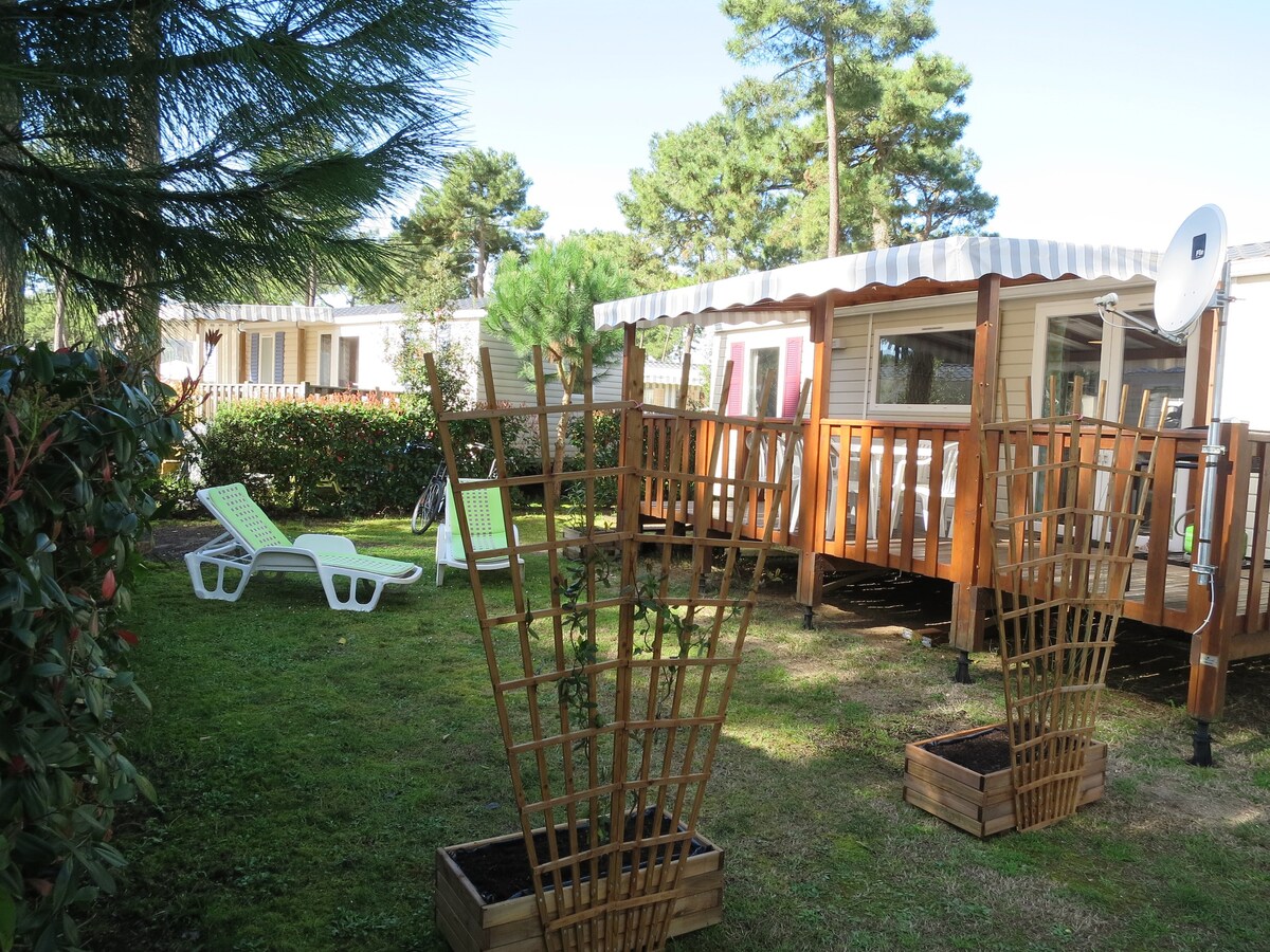 Mobil Home 3 ch, La Palmyre, Bonne Anse Plage