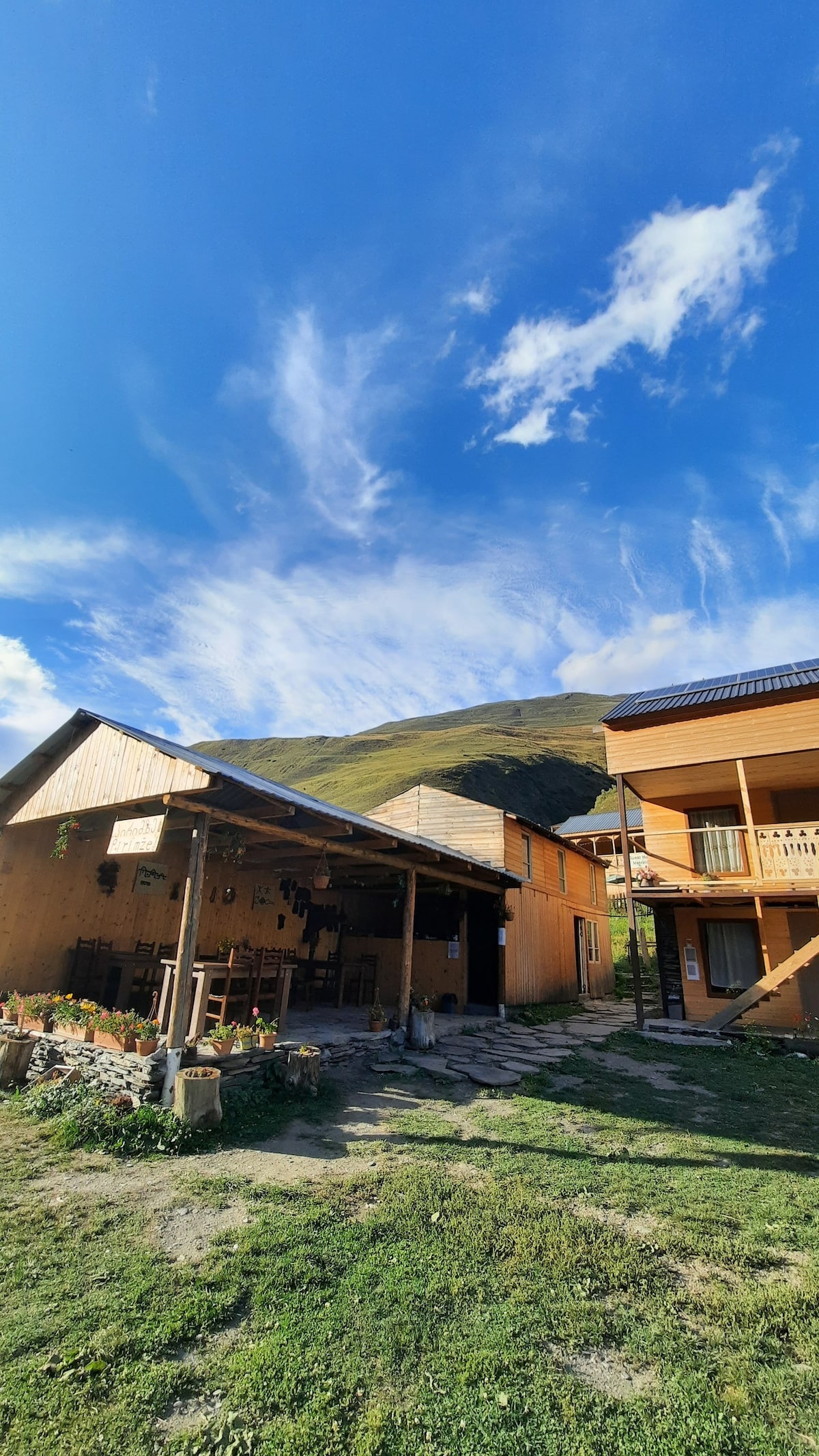 Pirimze is a guesthouse and Cafe, located in Tusheti, village Dartlo.
