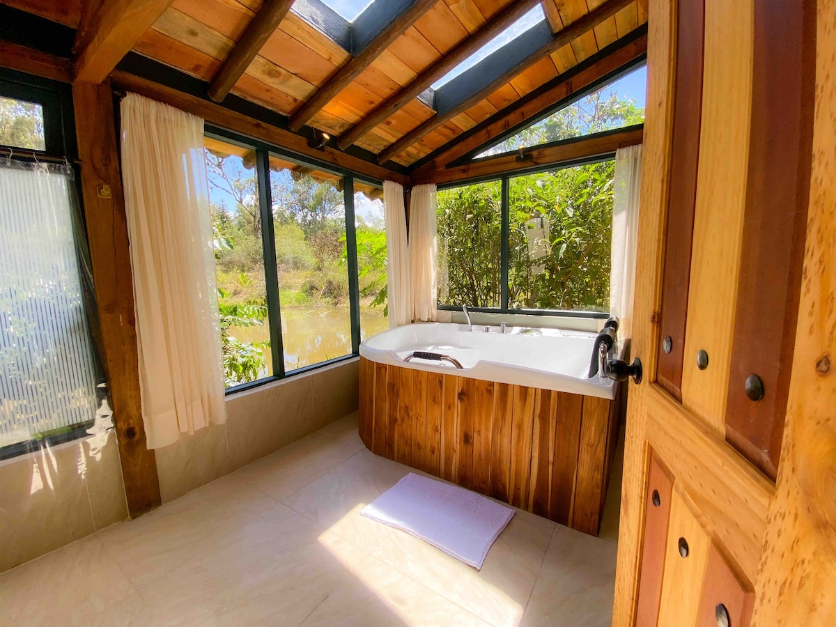 Suite Cabin Cantodeagua-Jacuzzi