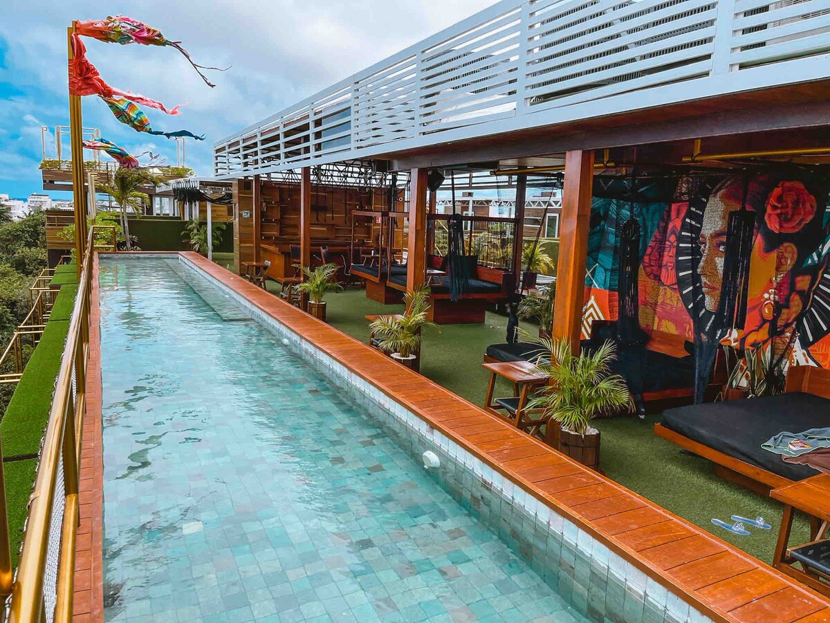 La Residencia 101 |海景露台和泳池
