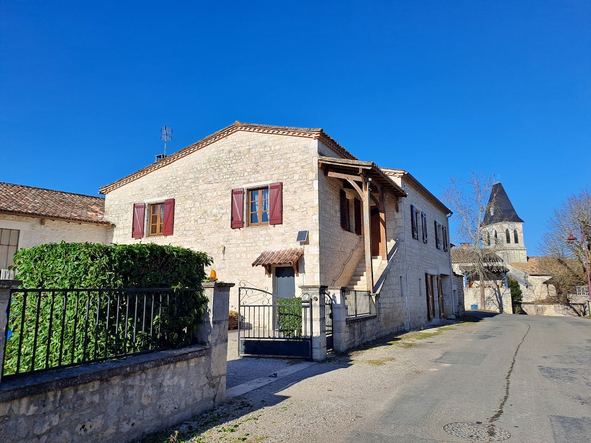 Maison de village de 145m2 au coeur du Quercy