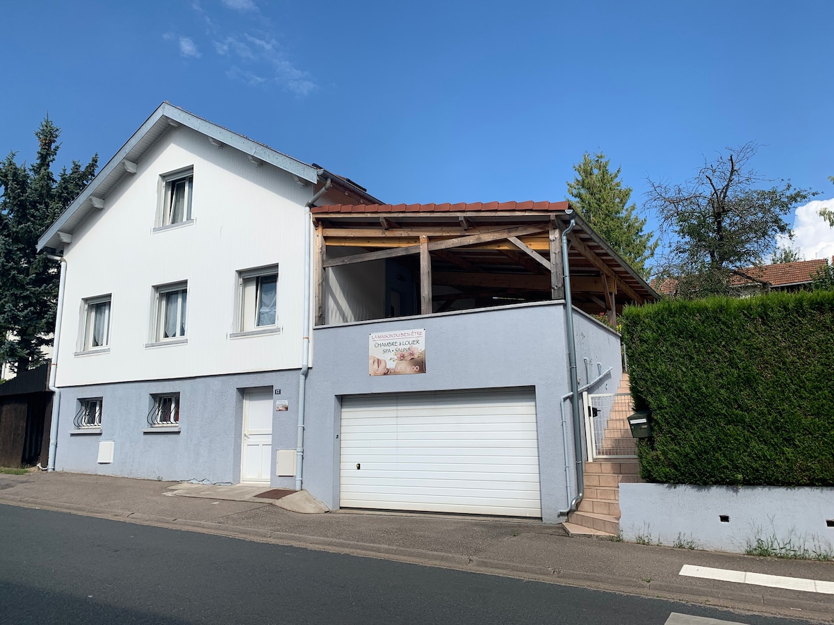 LA MAISON DU BIEN-ÊTRE Chambre à louer 2 Sauna Spa