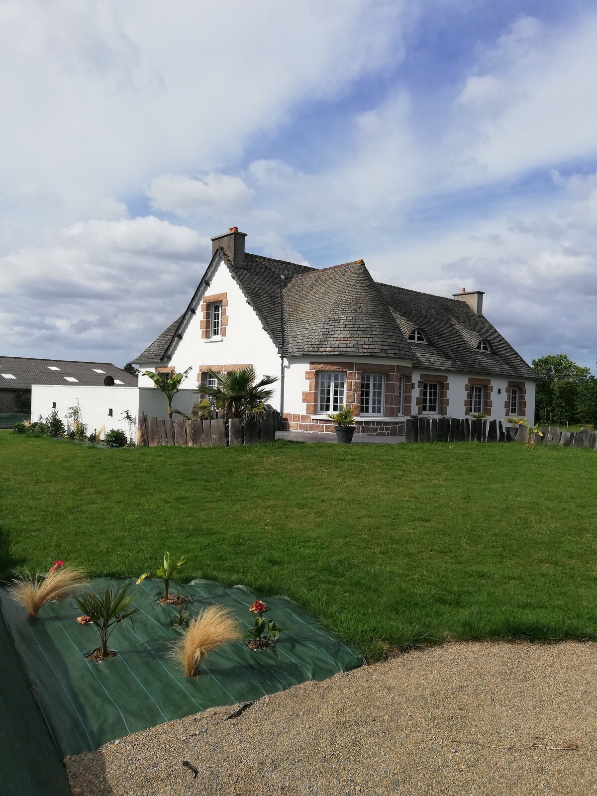 Maison plein pied Néo Bretonne