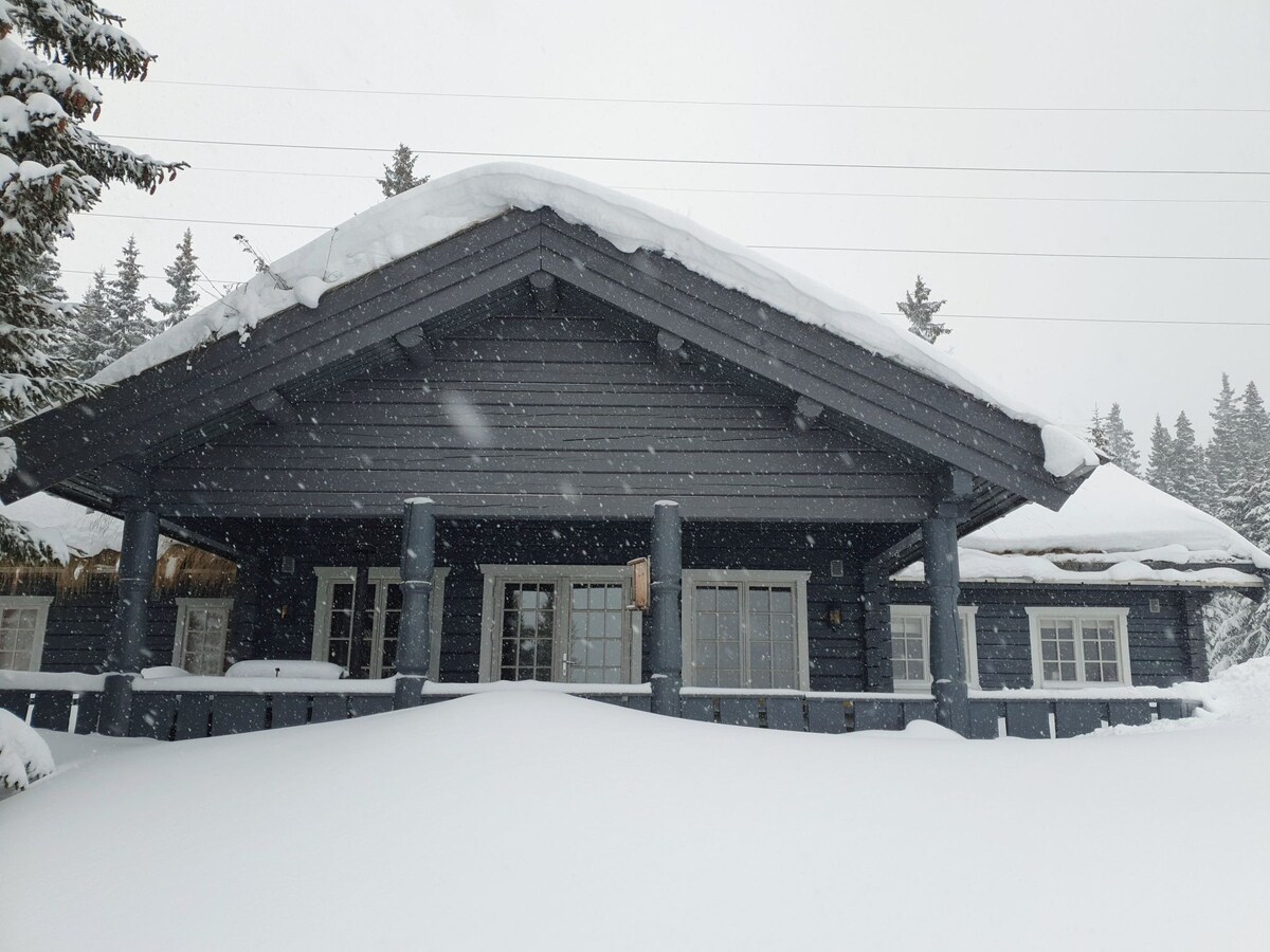 滑雪滑雪出入Hafjell迷人的小屋