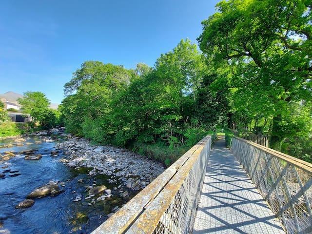 welsh mountains, river, forests, zipworld, pubs