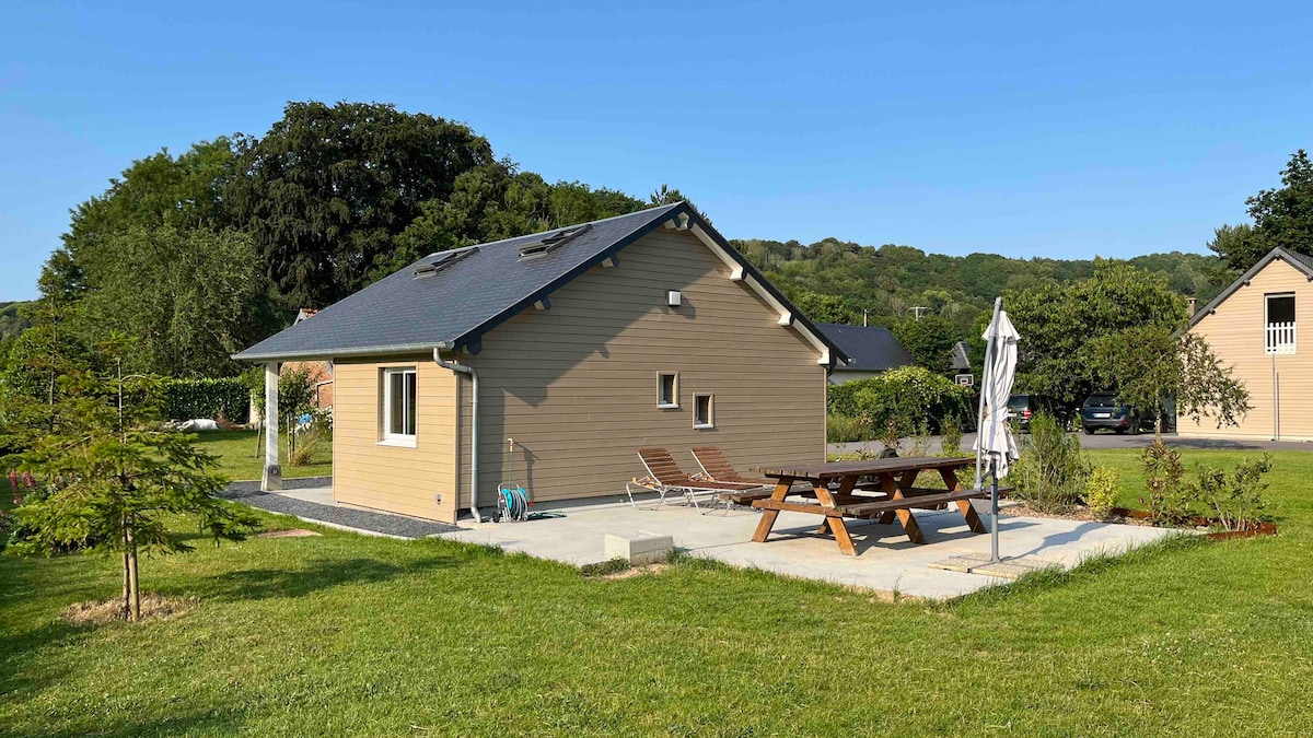 Cottage 2 km Étretat :
Wifi+Jardin+Parking+Bus