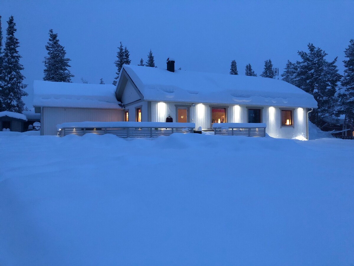 靠近 Icehotel 的舒适河畔别墅