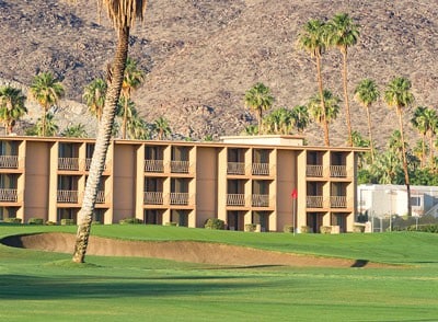 棕榈泉水疗中心度假村（ Plaza Resort & Spa Palm Springs ） ， 1间卧室，最多可入住5人