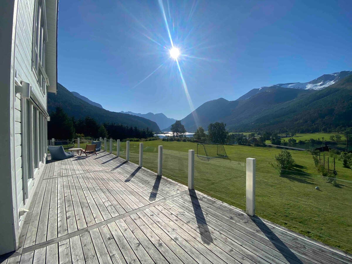 Stryn Lake Panorama