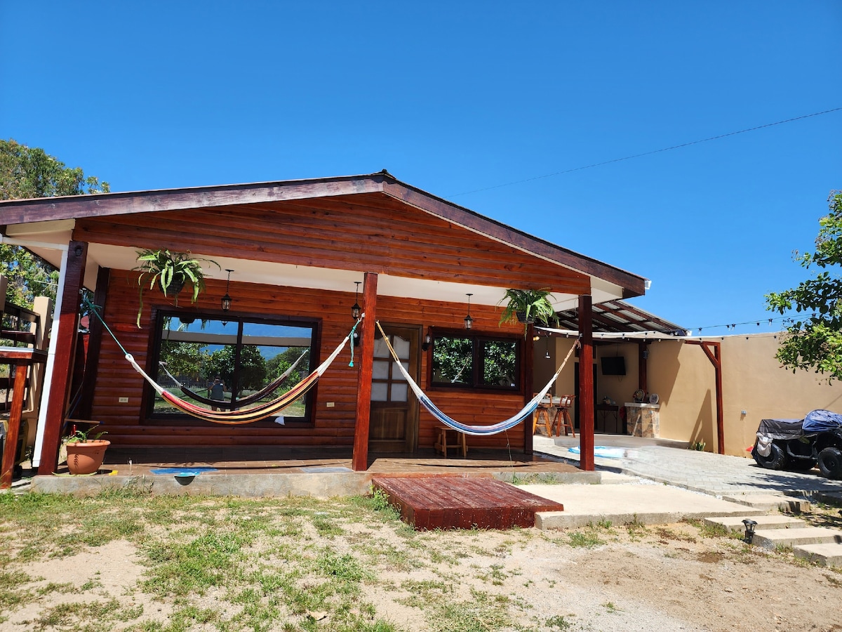 Agradable Cabaña de playa para estar en familia.