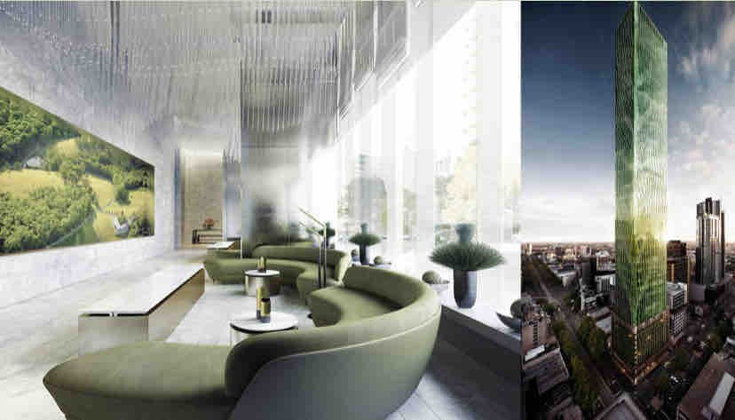 墨尔本市中心黄金地段高层风景公寓主卧带独立卫生间—维多利亚1号