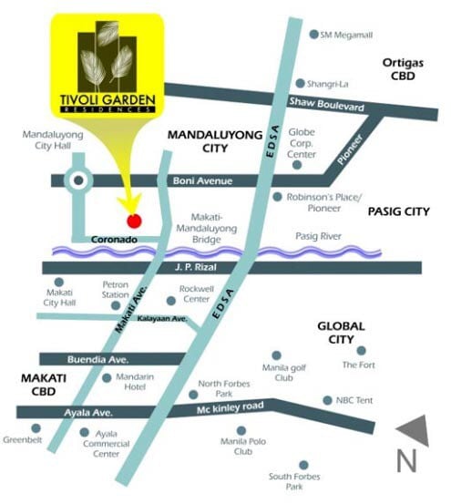 Makati Poblacion & Rockwell View3卧室公寓