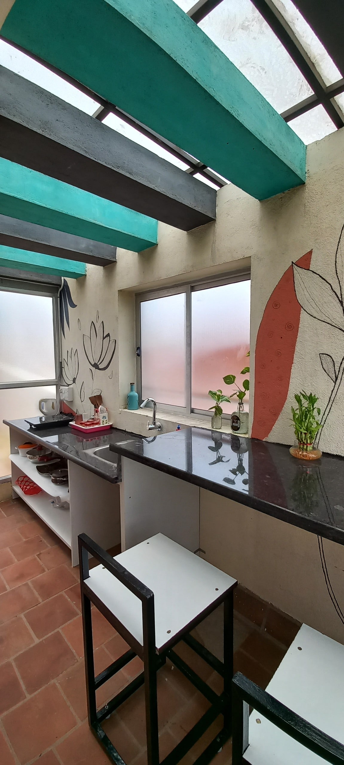 Niram-Terrace room with kitchenette