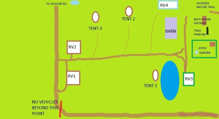 Smokey Acres Bass Pond RV Site 3