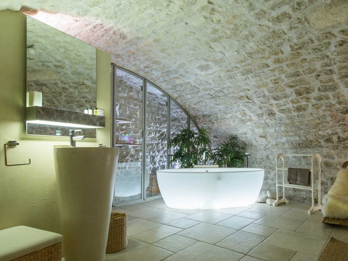 双人房-私人浴室-超级花园景观-
