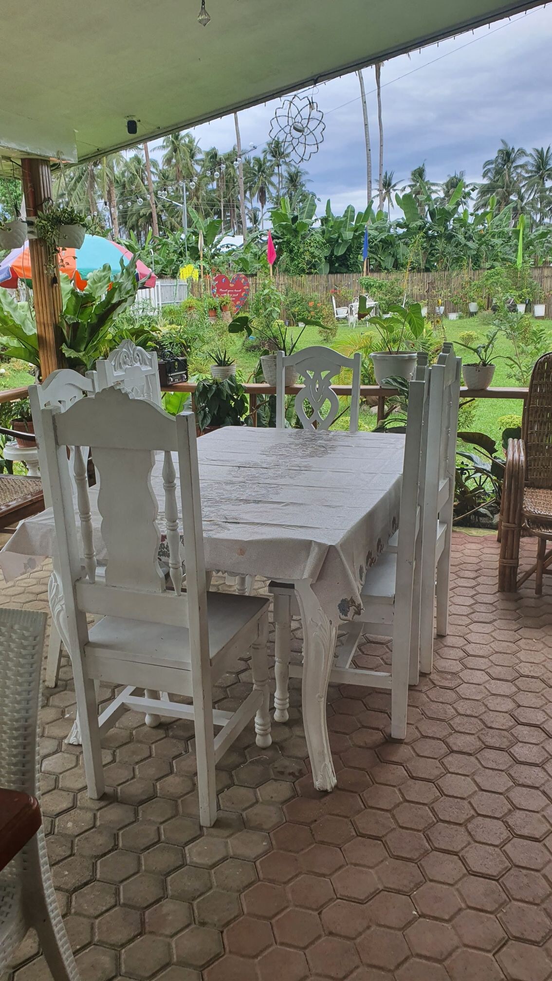 named Hardin ni Maria, staycation with a garden