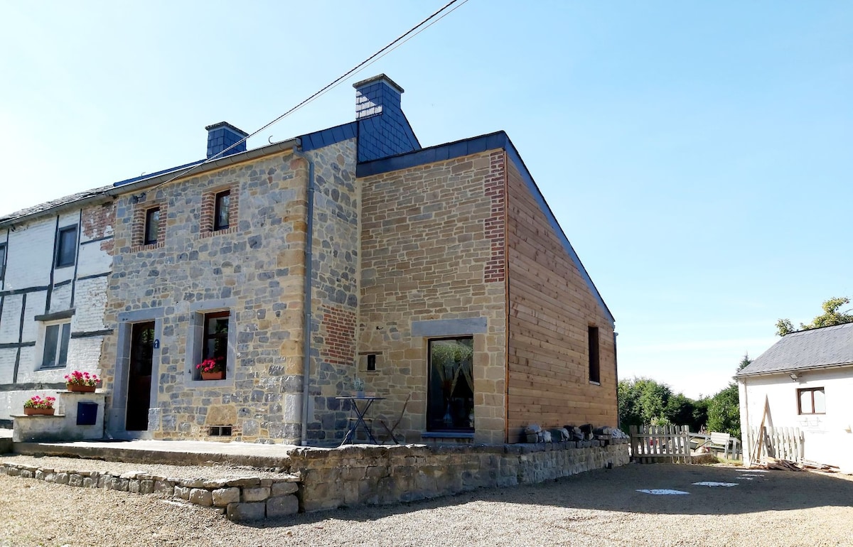 Chez Bon-Papa et son vélo