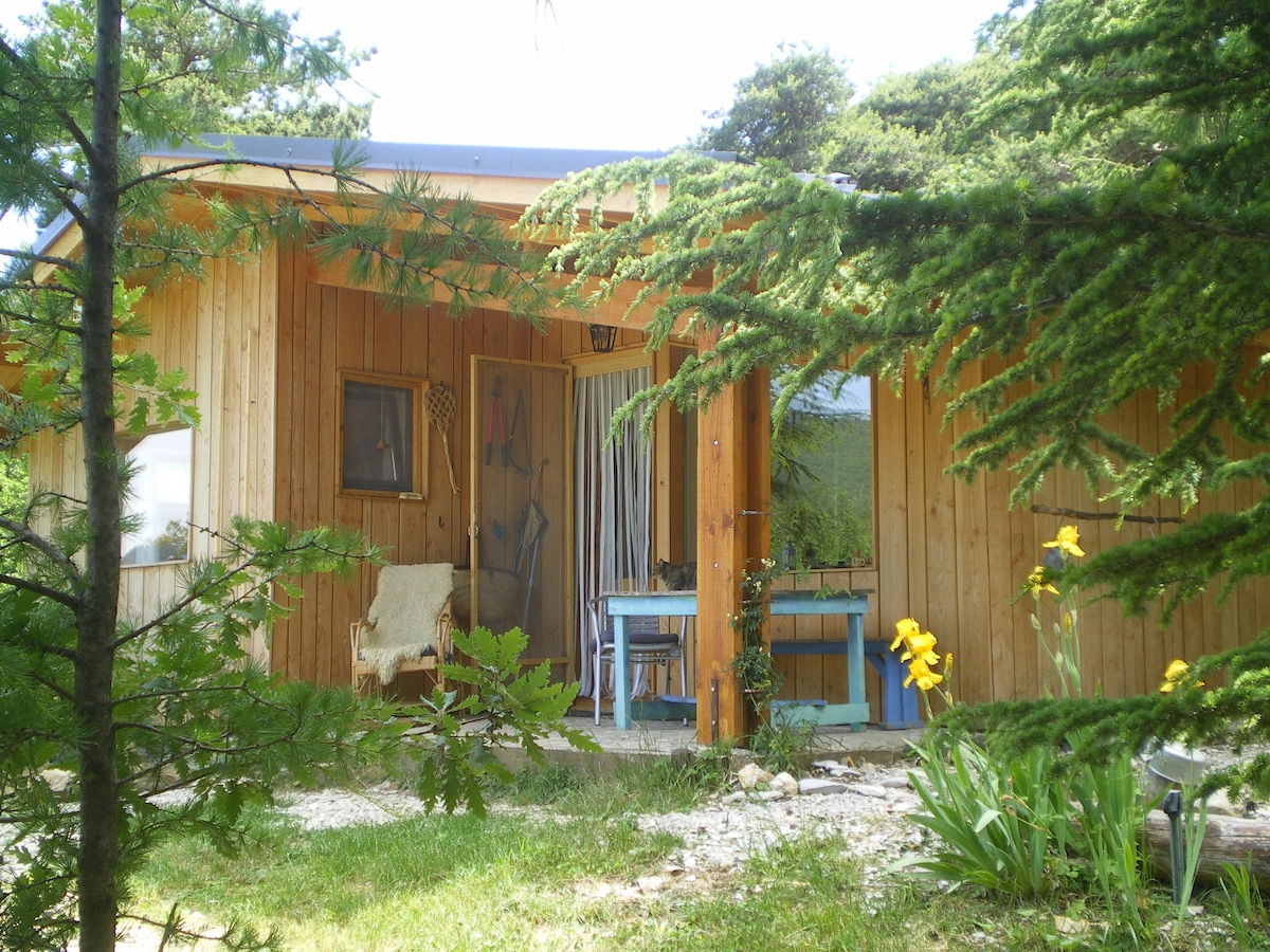 Maison en bois pour amoureux de la nature