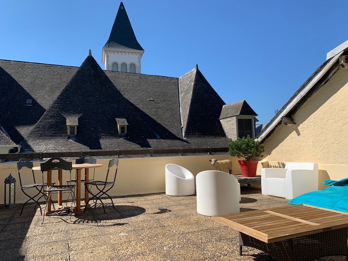 The Dream Terrace Chateau Quartier Vue Pyrenees