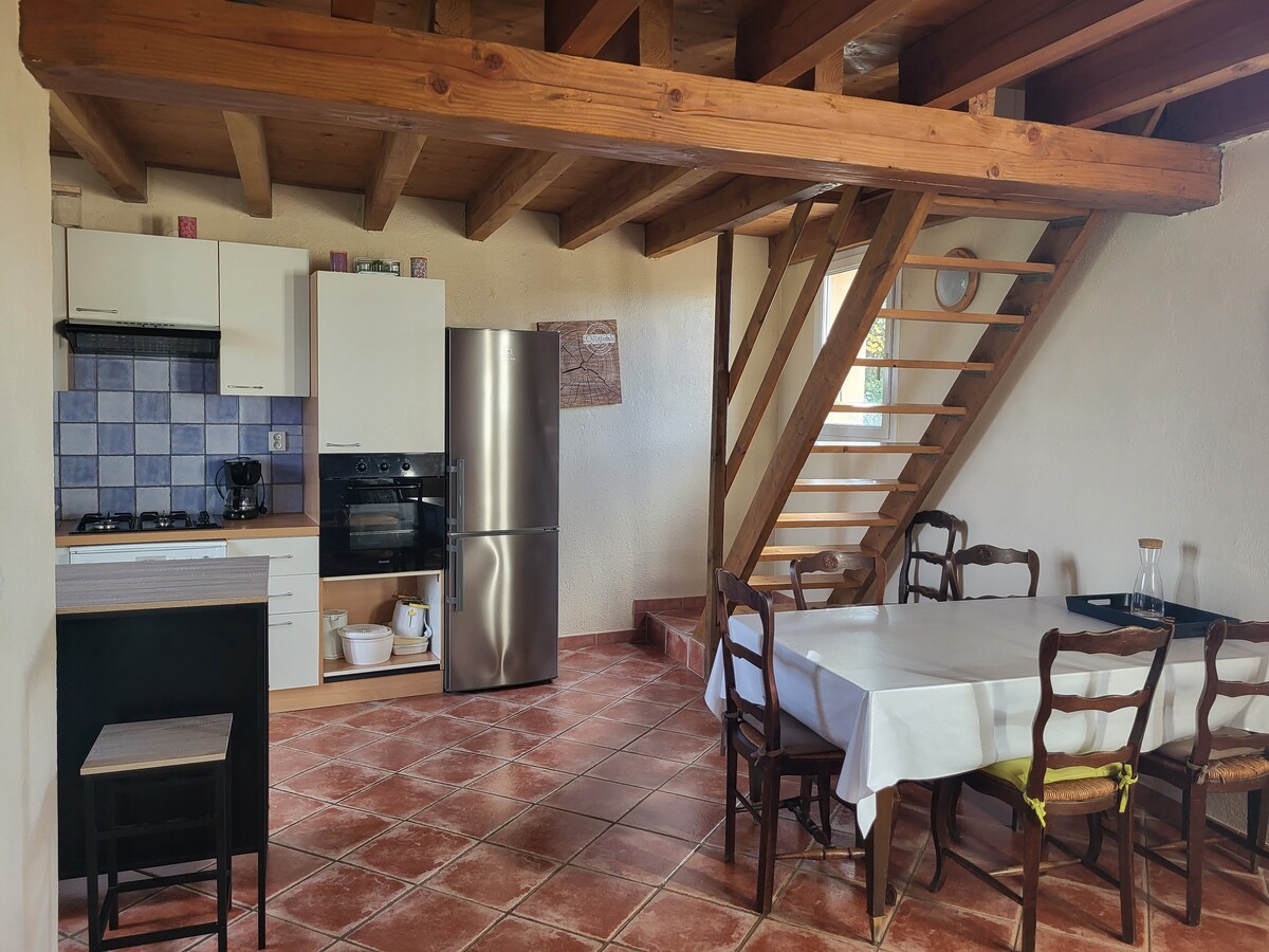 Gîte "Drobie" avec vue sur les monts d'Ardèche