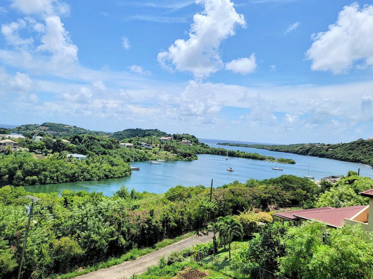 独特豪华4卧室住宅，可欣赏迷人的海滨景观-免费无线网络