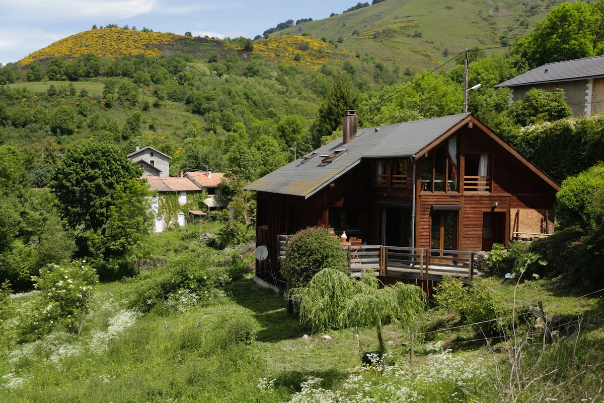 Grand gîte de Montagne avec vue panoramique