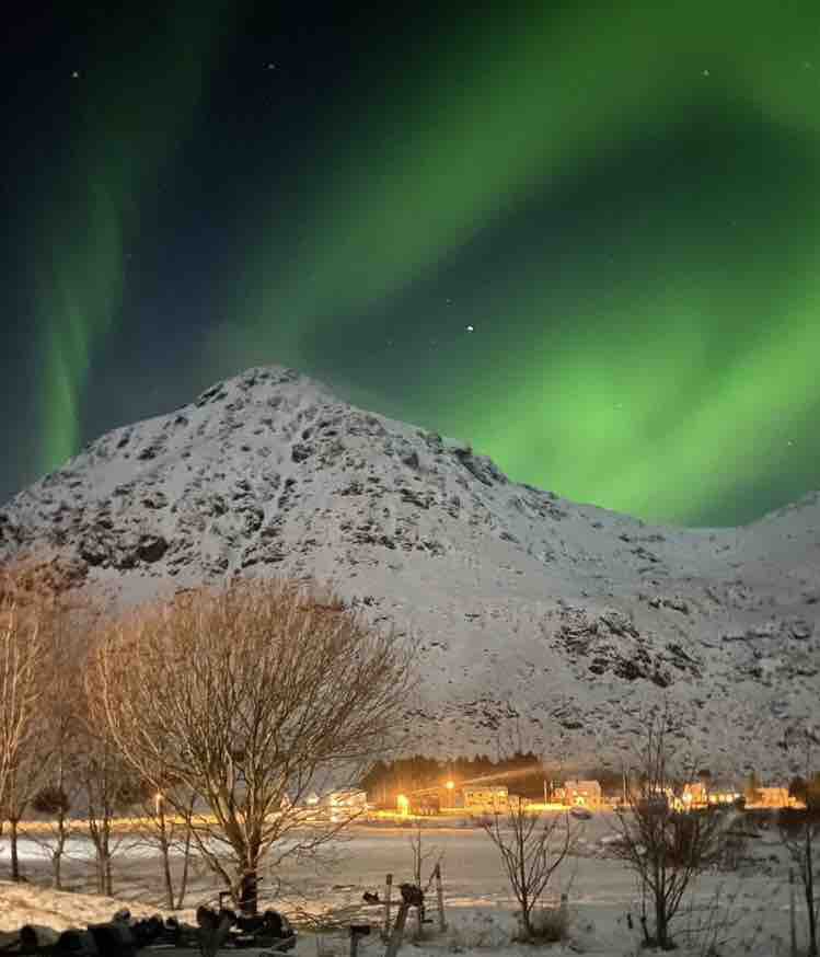 公寓距离Leknes、Lofoten 10分钟路程。海景。