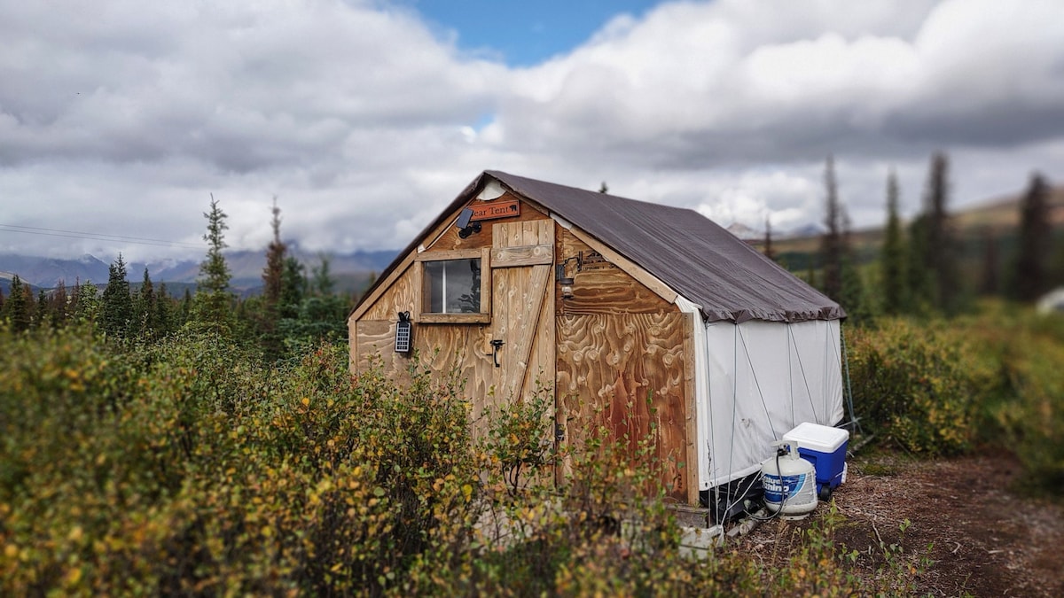 The Bear Tent -靠近Denali的豪华露营