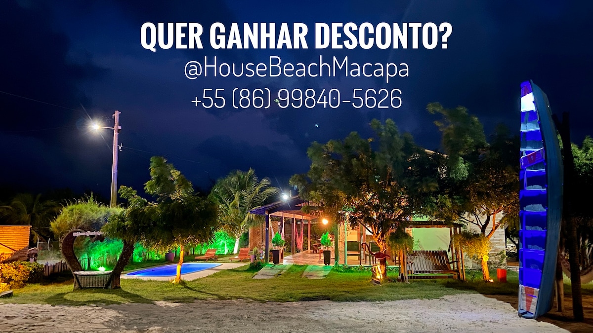 House Beach Macapá-praia de Macapa-Macapa Beach
