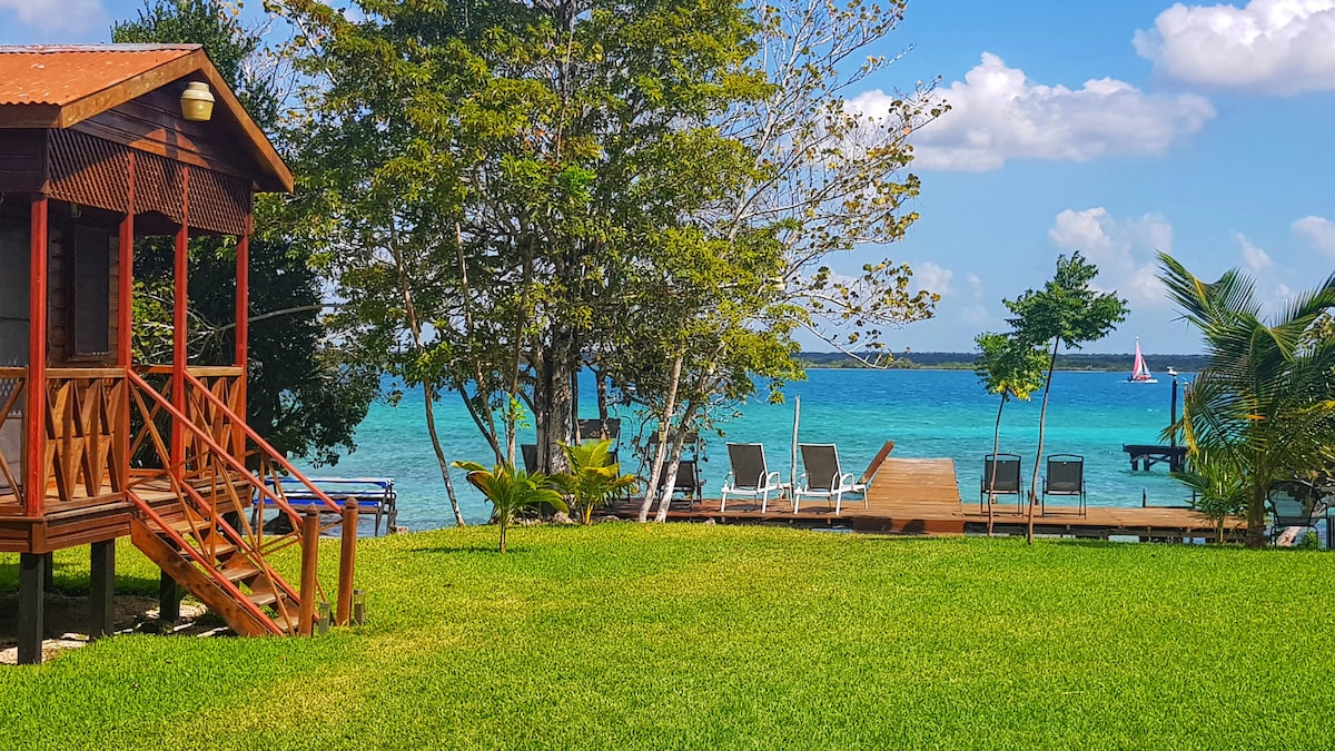 4号小屋泻湖景观