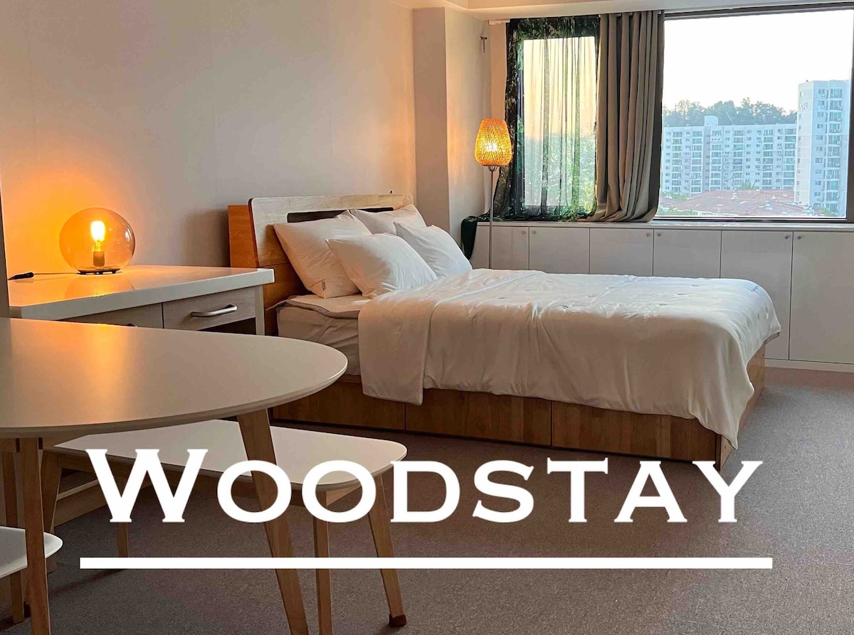 [WoodStay;木洞] 호텔같은 편안함 / 이대목동병원 5분, 파리공원 7분/단기임대