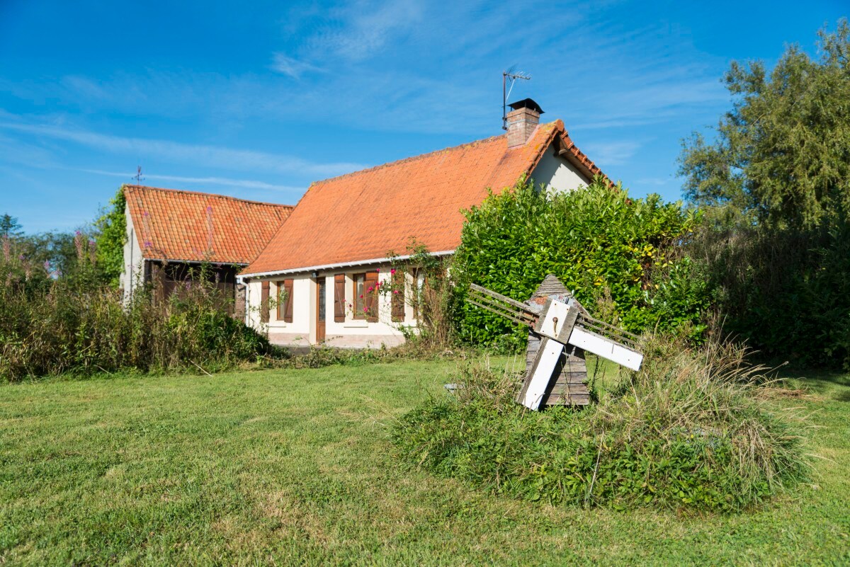 Gite Au Verger de la Mauliere ， 25分钟到圣奥马加莱（ Calais St Omer ）