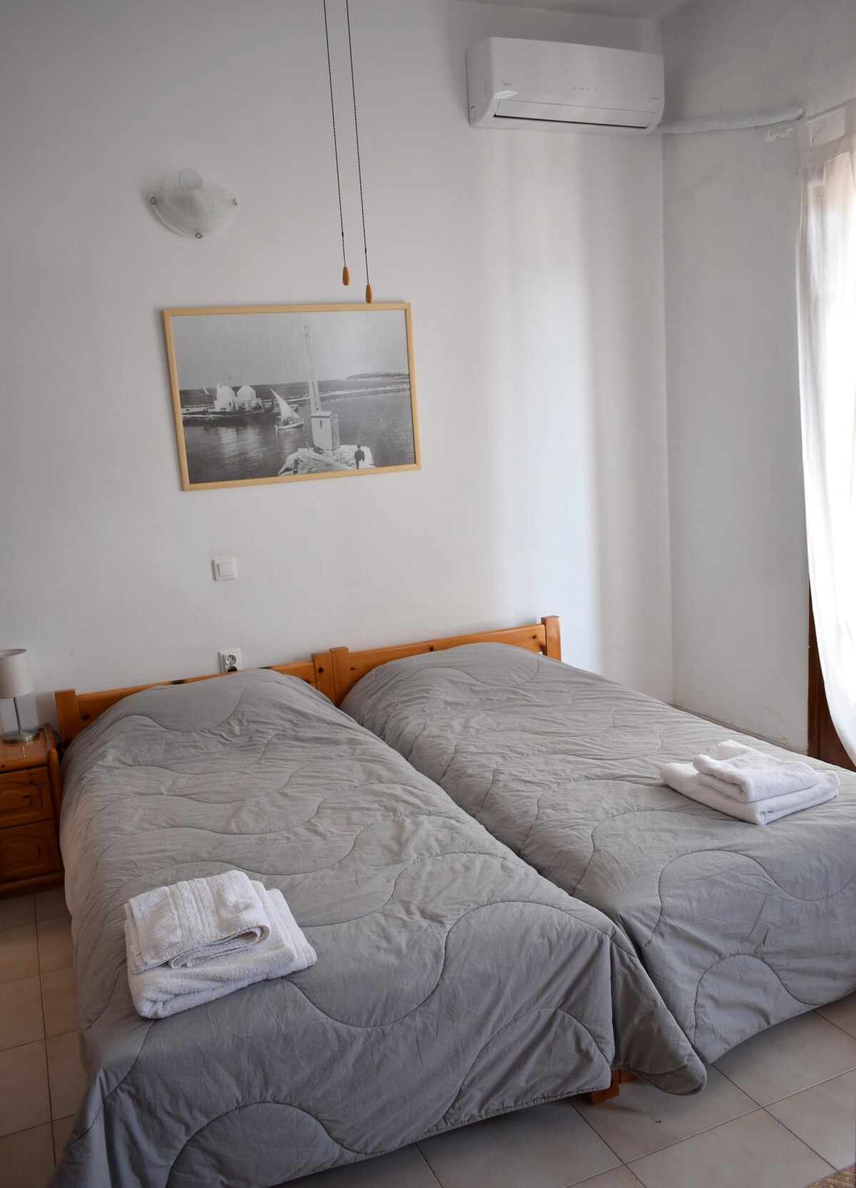 位于Aegina镇的舒适单间公寓（ 2号）