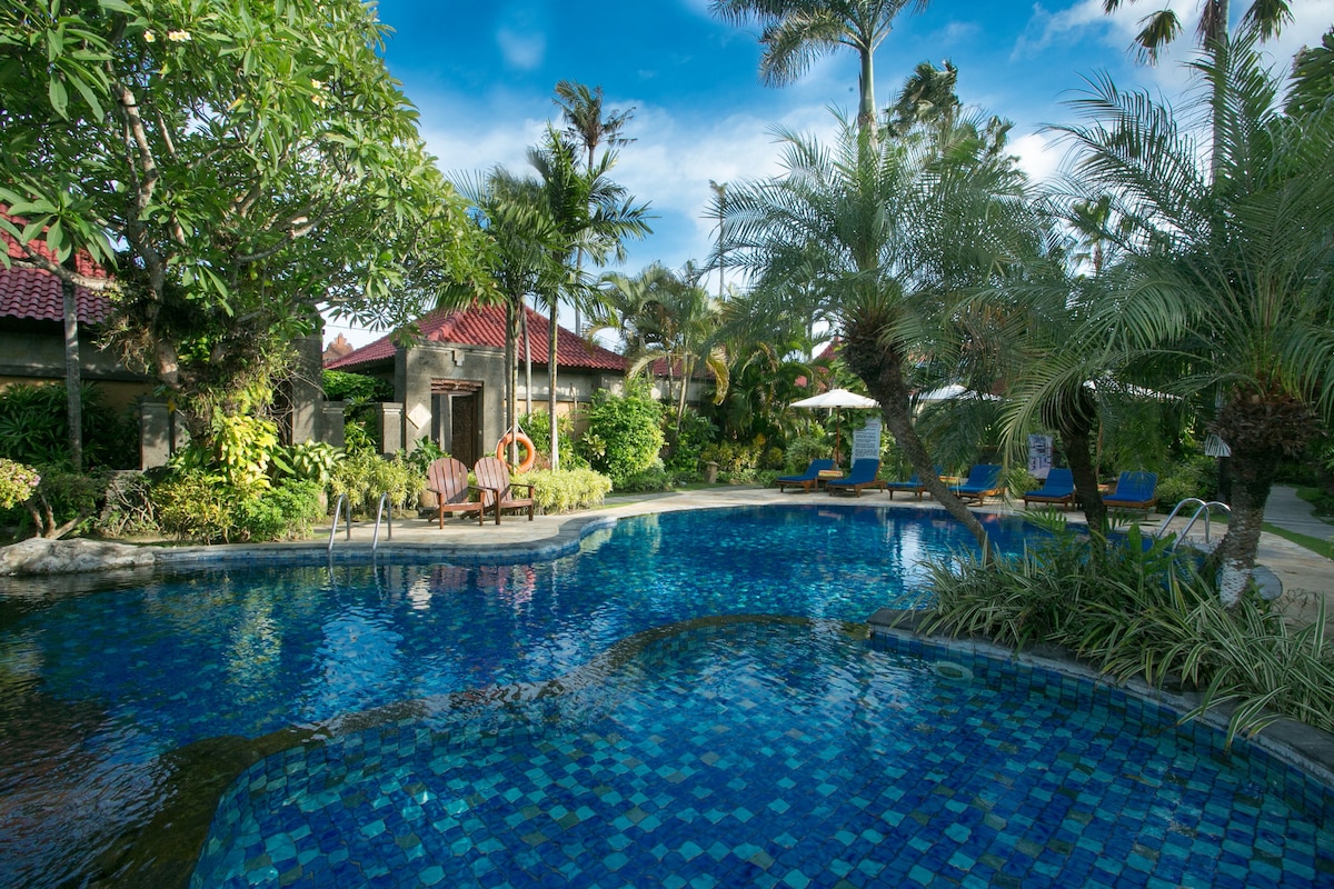 15-BR Private Pool Villa 3-min Walk to Sanur Beach