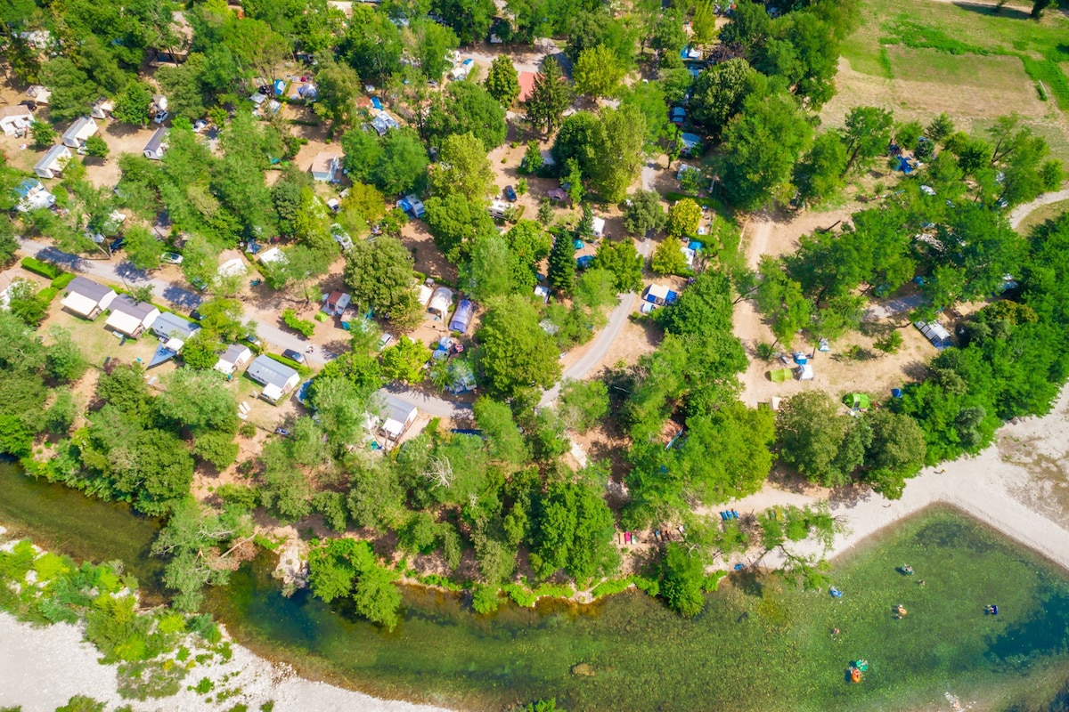 Mobil-Home tout confort en Cévennes -10km Anduze