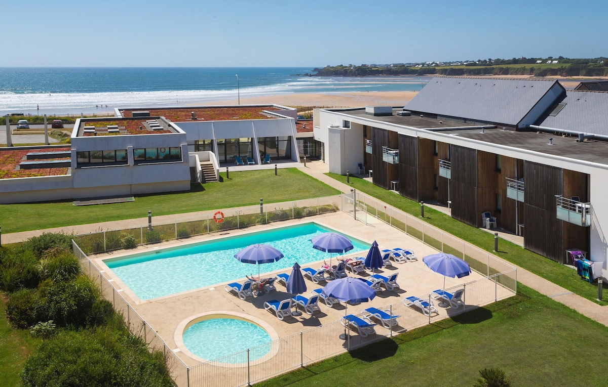 Appartement au calme avec vue sur mer